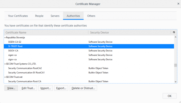 view certificate ff